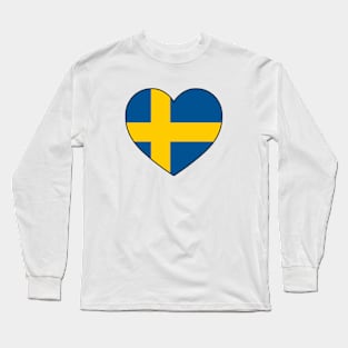 Heart - Sweden Long Sleeve T-Shirt